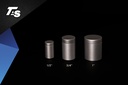 STANDOFF 1" DIA. X 1" LONG SATIN CHROME   CORIAN