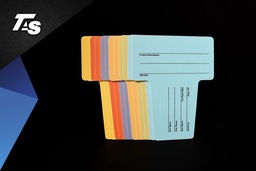 [ID12A] CARTE D'IDENTIFICATION COULEURS ASSORTIES 12/B