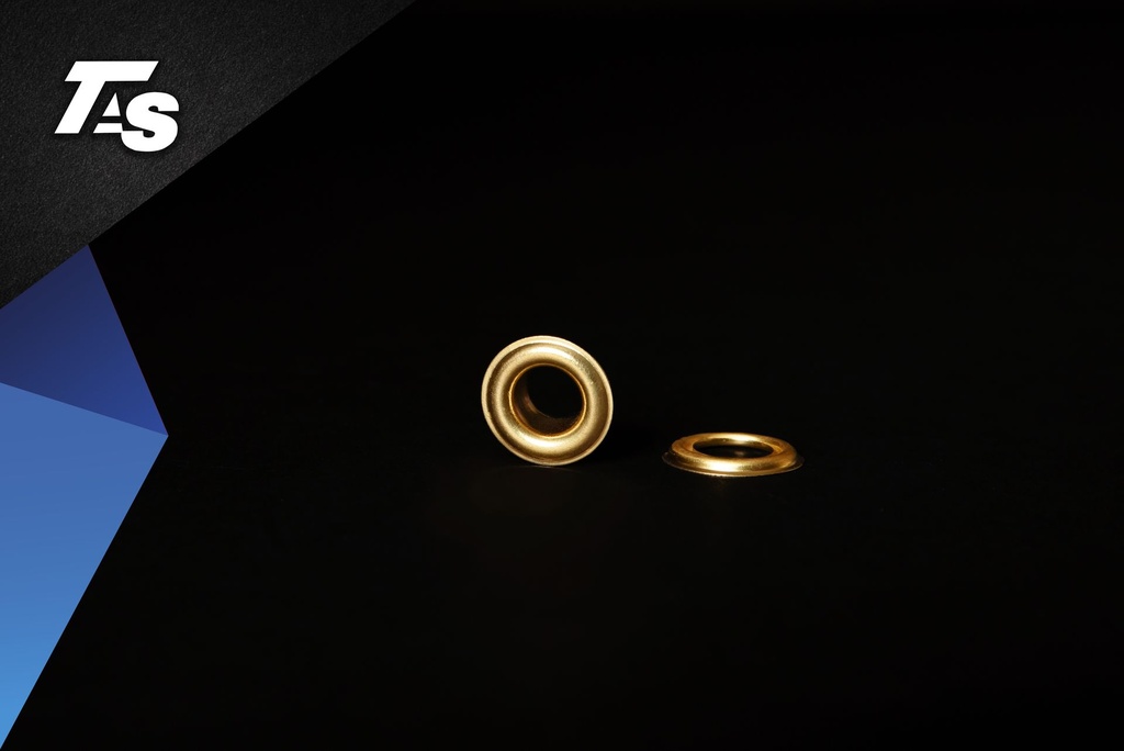 GROMMET 2 3/8" BRASS LONG BARREL 500/B TAS FILMS